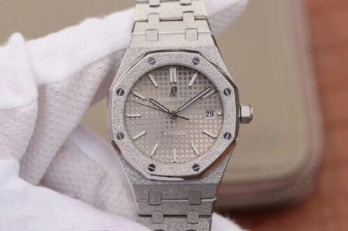 Audemars Piguet Royal Oak 15454BC.GG.1259BC.01 JH Factory 1:1 Best Edition Replica Watch Rhodium Dial Swiss Calibre 3120